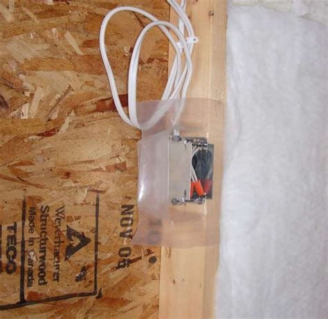 add vapor barrier to existing electrical boxes|electrical boxes for foam walls.